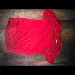 Nike Short Sleeve Stretchy Material Compression Shirt Size Medium